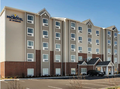 Microtel by Wyndham, Gambrills, MD, view from parking lot